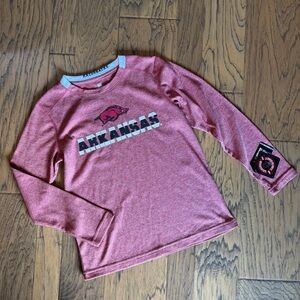 Colosseum Arkansas Kids Long Sleeve Tee